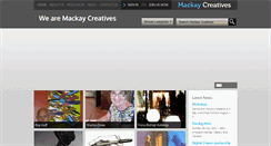 Desktop Screenshot of mackaycreatives.com.au